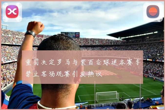 重罚决定罗马与紫百合球迷本赛季禁止客场观赛引发热议